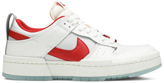 Dunk Low Disrupt 'White Gym Red'
