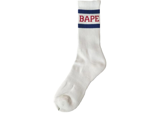 BAPE High Socks White
