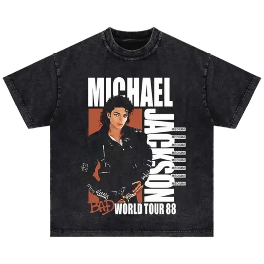 Michael Jackson World Tour 88 Vintage Tee