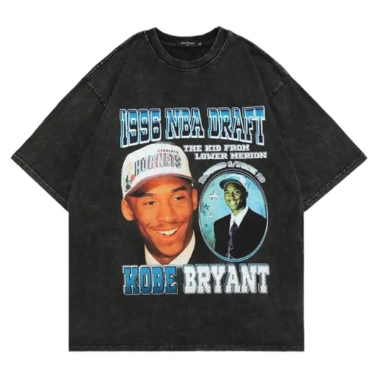 Kobe Bryant 1996 NBA Draft Vintage Tee